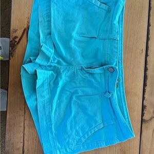 American Rag Aqua Denim Shorts